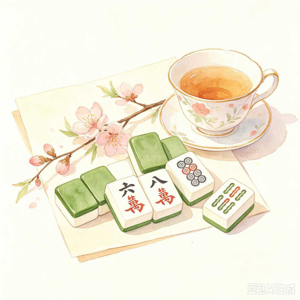 mah jongg set with carrying case