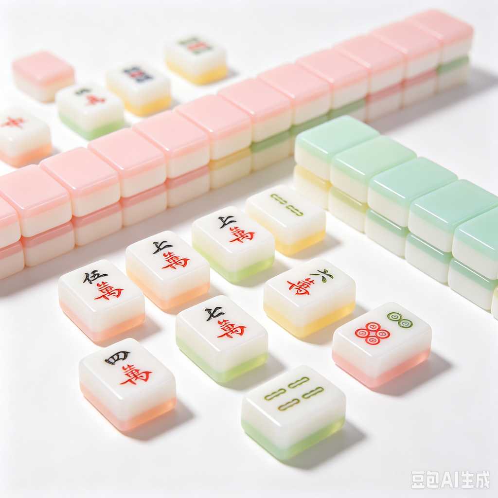 metallic finish mahjong set